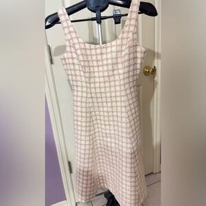 Gal Meets Glam Blush and Cream Dress